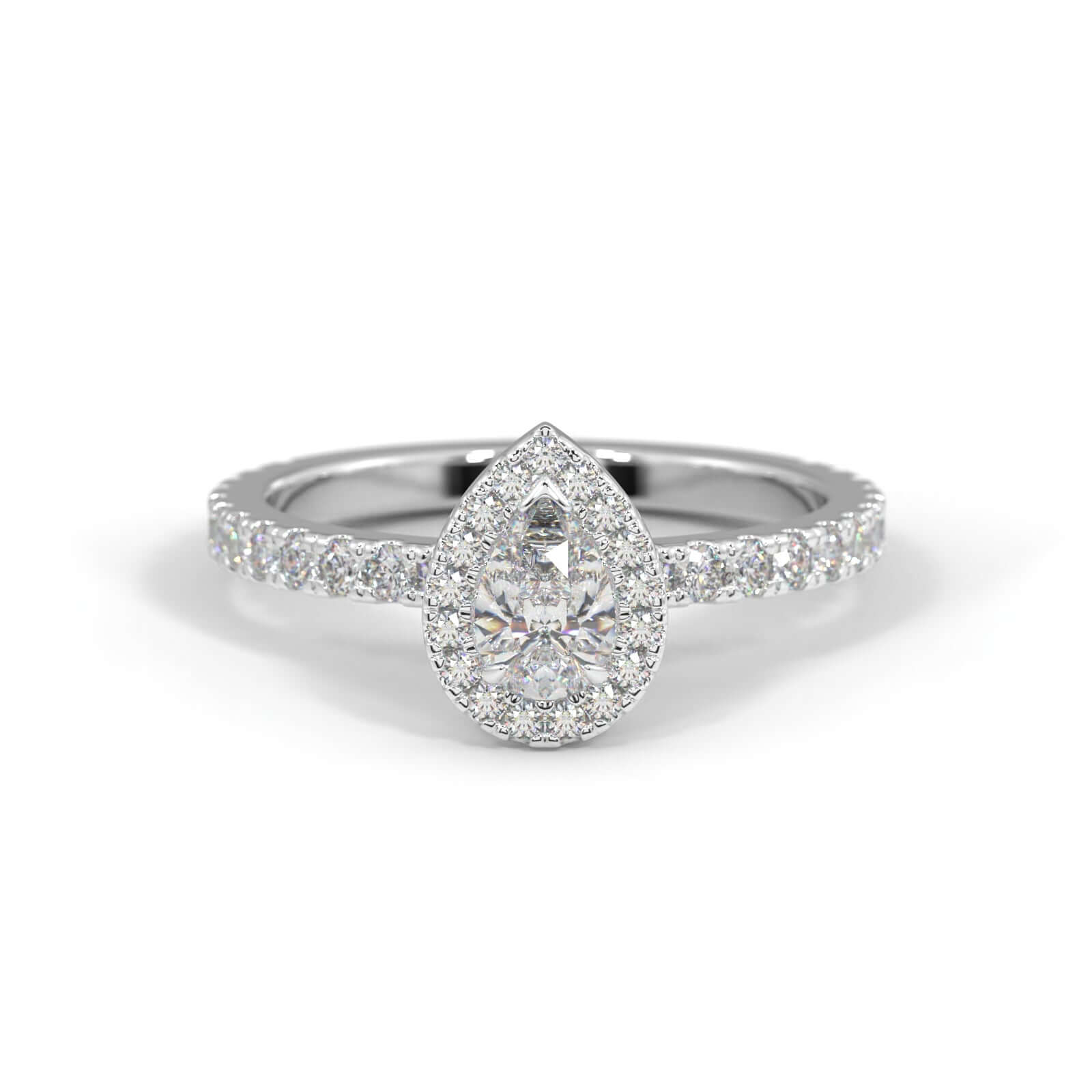 Estee Pear Engagement Ring
