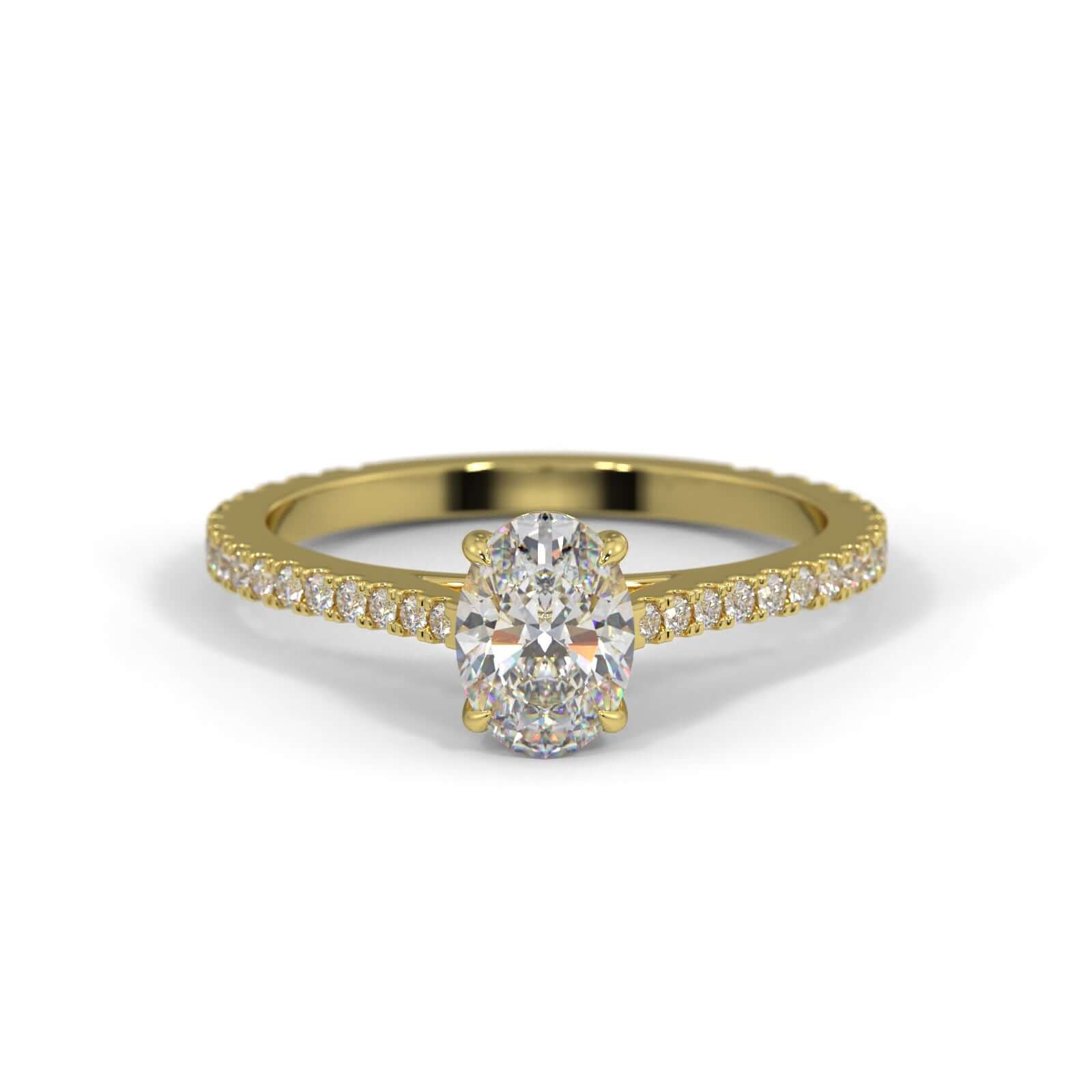 Arie Oval Engagement Ring Arie, oval