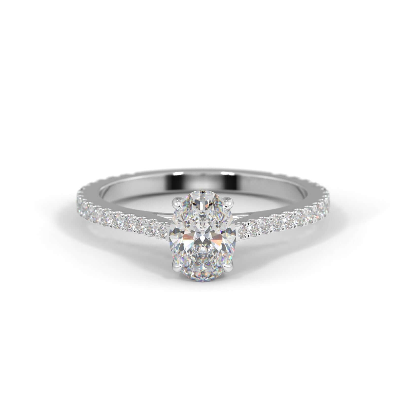 Arie Oval Engagement Ring Arie, oval