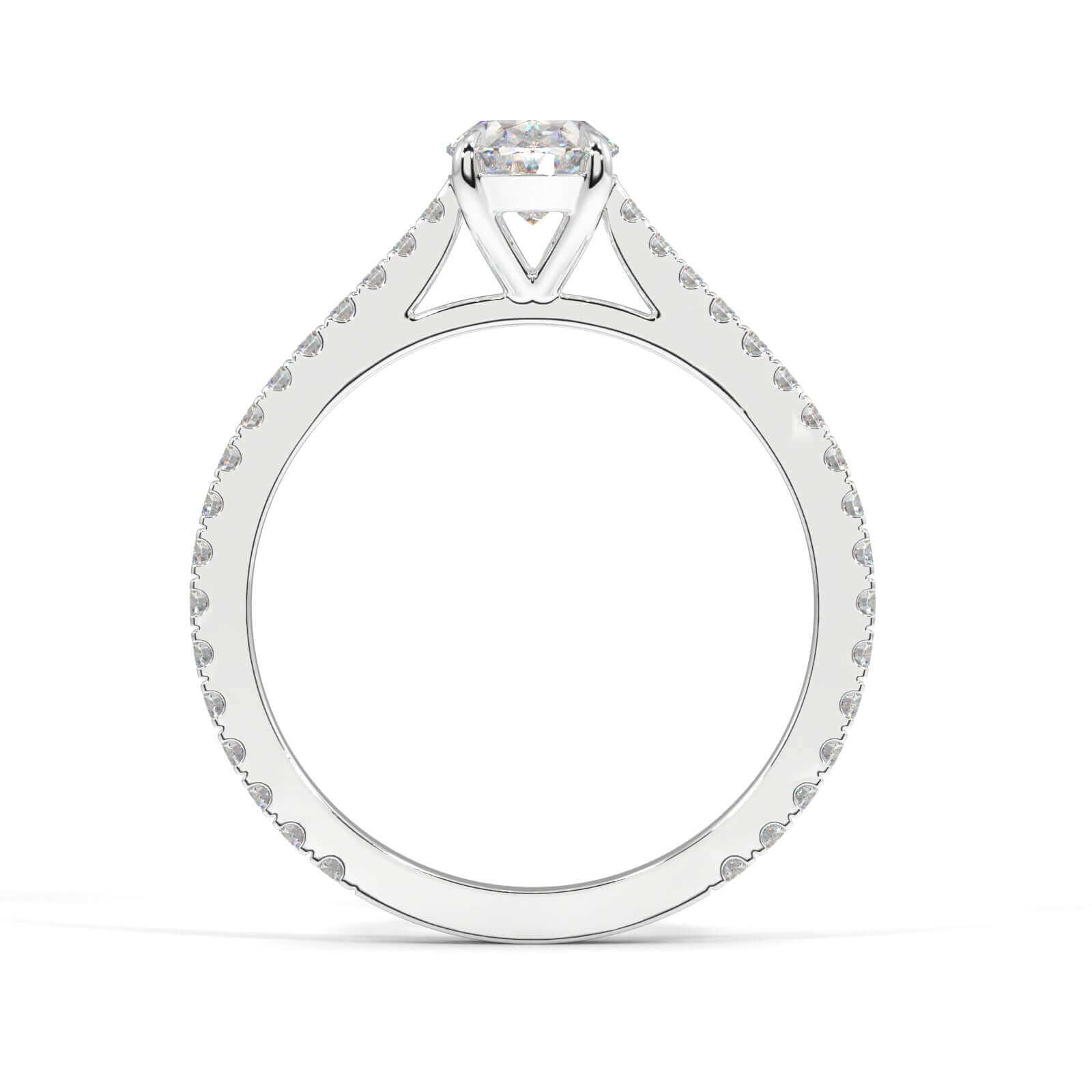 Arie Oval Engagement Ring Arie, oval