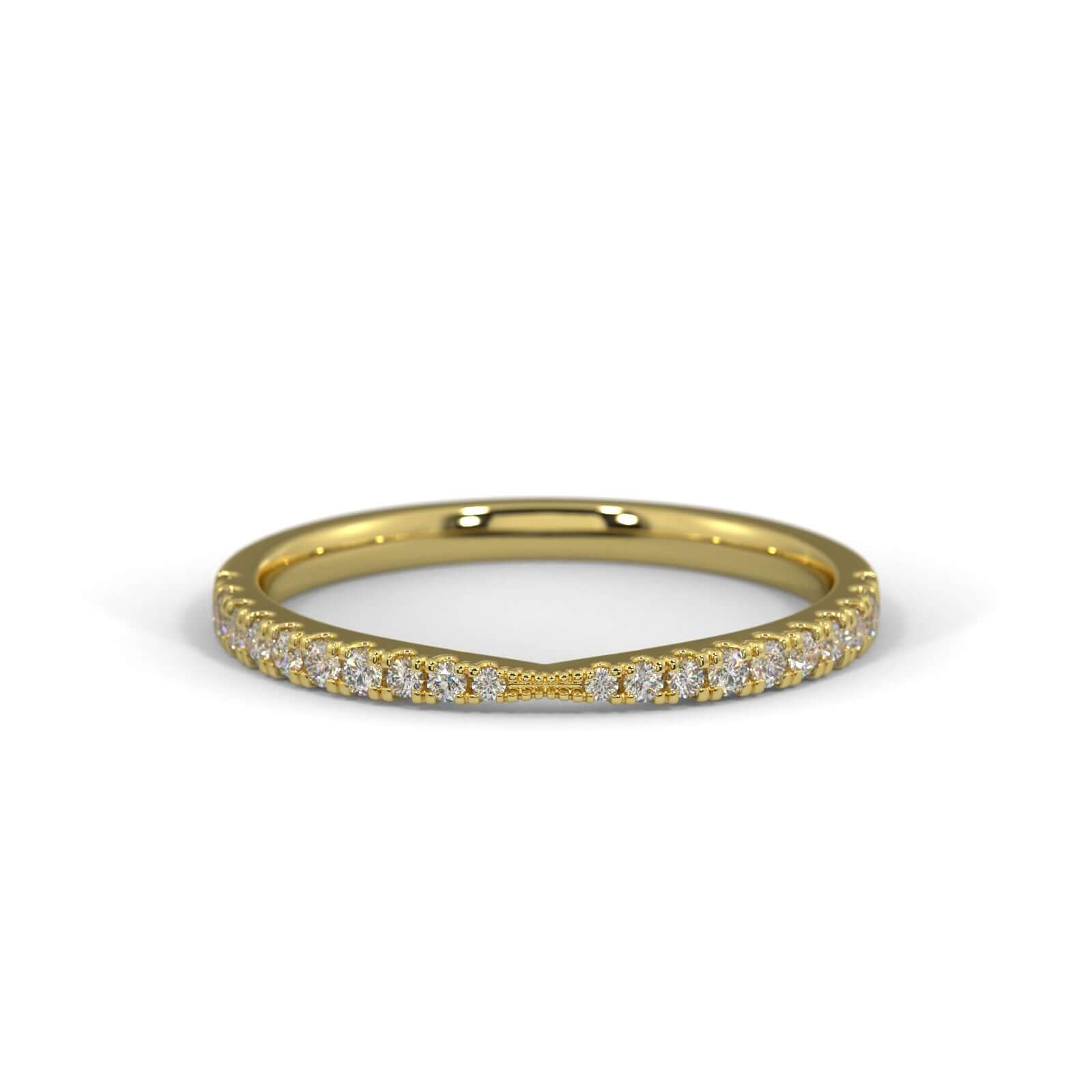 Diamond Bowtie Ring - Yellow Gold Rings